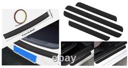 Boot+Door Premium Rubber Sill Step Guard Protectors suits TOYOTA d