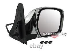 CLEARANCE Suit Toyota Landcruiser 100 Series Electric Chrome Door Mirror RIGHT