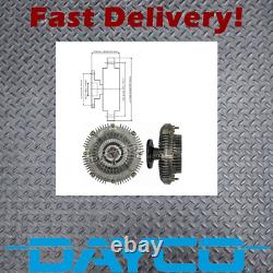 Dayco 115124 Viscous Fan Clutch suits Toyota Landcruiser BJ42 3B years 10/80-1