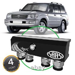 Diff Breather Kit 4 Port suit for Toyota LANDCRUISER 100 Series 1998-2007