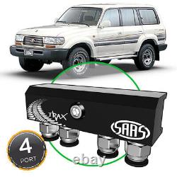 SAAS Diff Breather Kit 4 Port suit for Toyota LANDCRUISER 80 Series 1990-1998