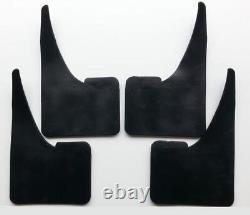 Suits TOYOTA LAND CRUISER Black RUBBER Mudflaps Splash Guards Flaps MF1/a