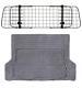 Suits Toyota Land Cruiser H/duty Mesh Dog Barrier Guard + Boot Protector Bp1