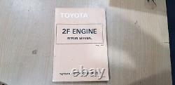 Toyota 2f Factory Engine Manual Suit Toyota Land Cruiser Trucks Etc