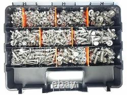 Ensemble de boulons et écrous en acier inoxydable de 470 pièces adapté pour Toyota Landcruiser Fj40 Bj40 Bj42 Fj45 Hj47