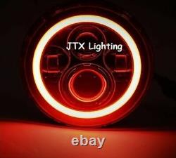 Jtx 7 Red White Phares Costume Toyota Landcruiser Hzj75 70 73 75 78 79 Série